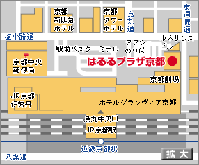京都三井ホールマップ